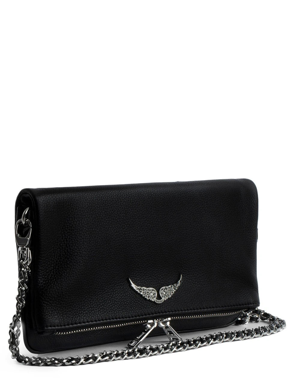 Rock Black Clutch Bag