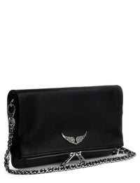 Rock Black Clutch Bag