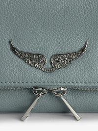 Rock Black Clutch Bag