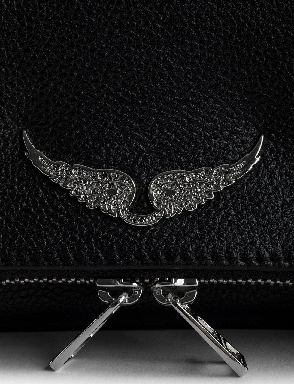 Rock Black Clutch Bag