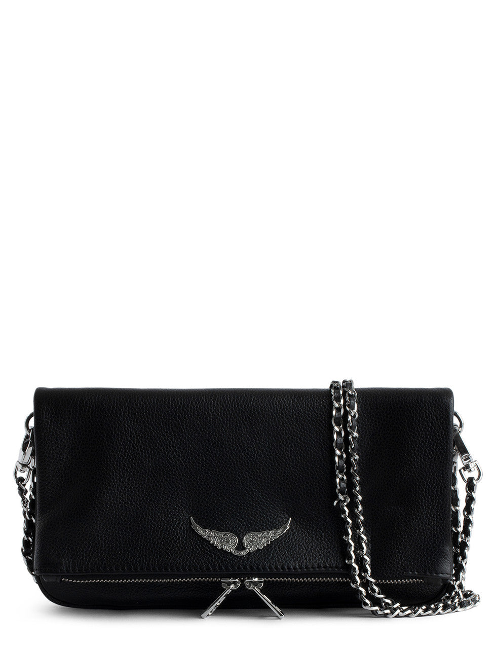 Rock Black Clutch Bag