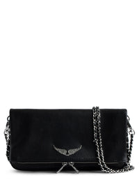 Rock Black Clutch Bag