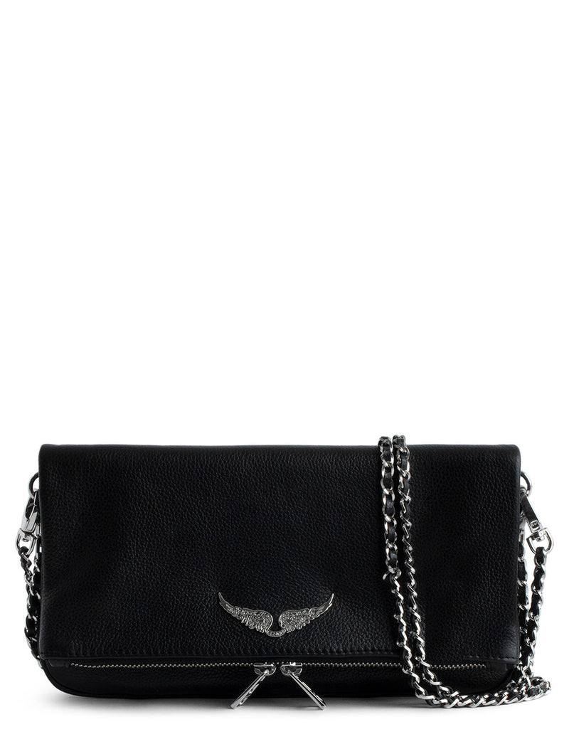 Rock Black Clutch Bag