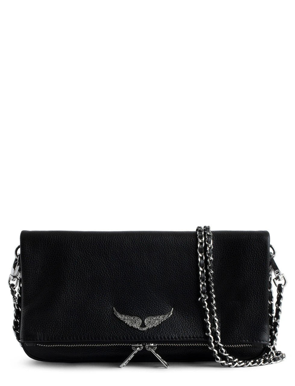 Rock Black Clutch Bag