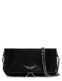 Rock Black Clutch Bag