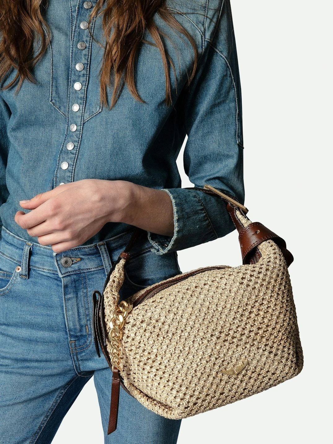 Cecilia Brown Leather Bag