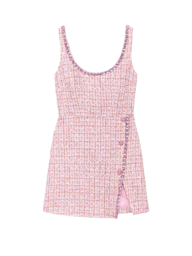 Boucle Diamante Pink Dress
