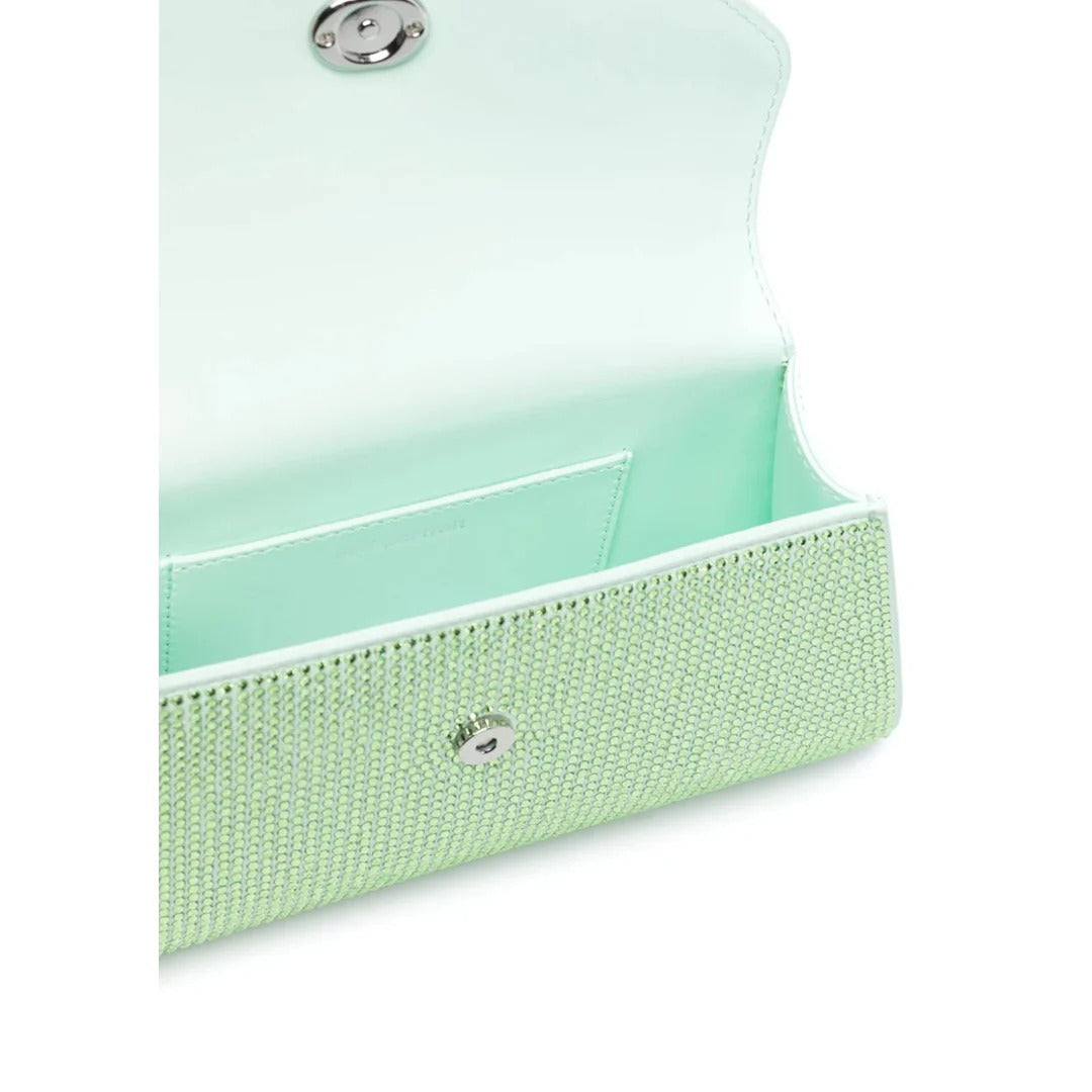 Hotfix Bow Green Shoulder Bag