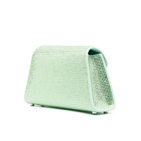 Hotfix Bow Green Shoulder Bag