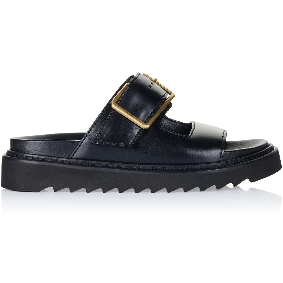 Alpha Cecilia Black Sandals
