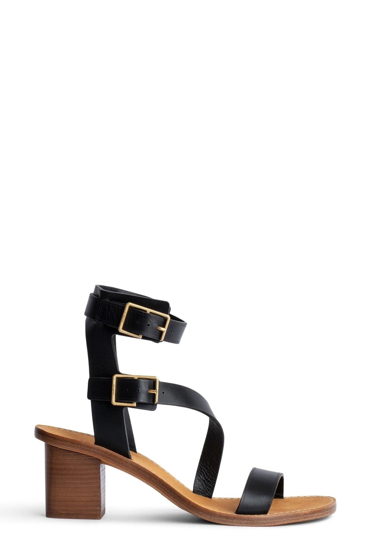 Cecilia Caprese Black Sandals