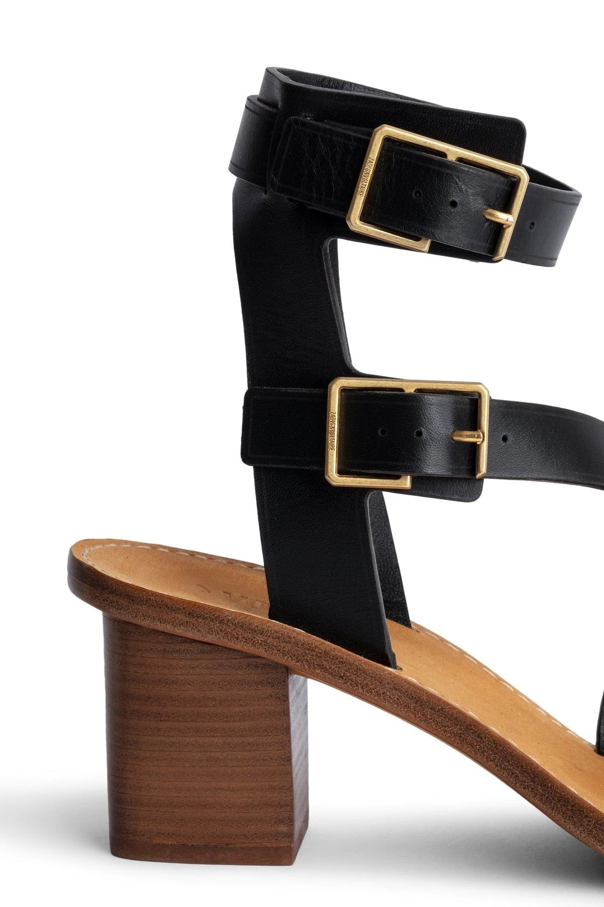 Cecilia Caprese Black Sandals