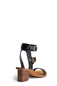 Cecilia Caprese Black Sandals