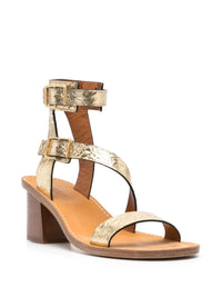 Cecilia Caprese Gold Sandals