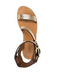 Cecilia Caprese Gold Sandals