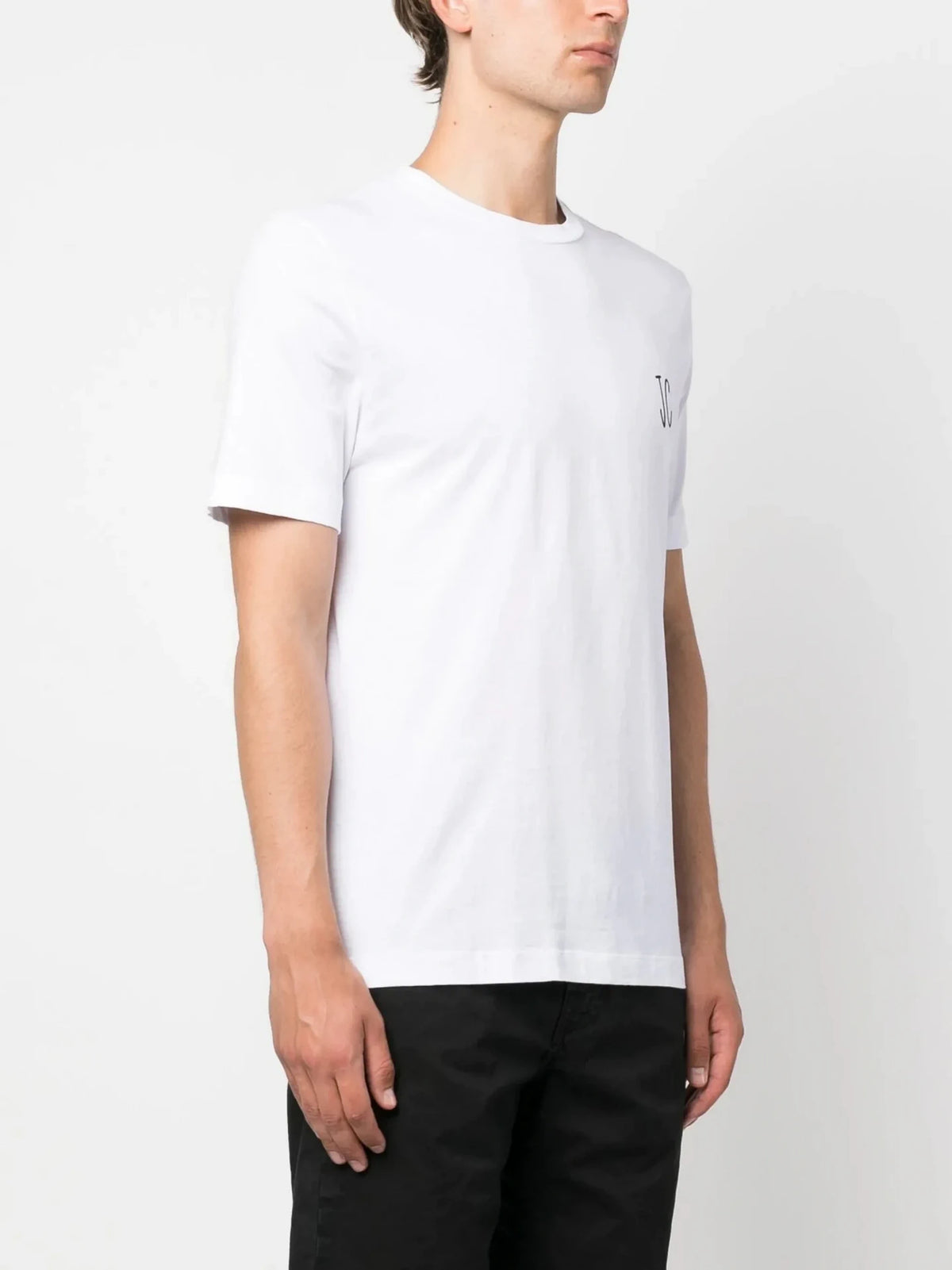 Logo-Print White T-Shirt