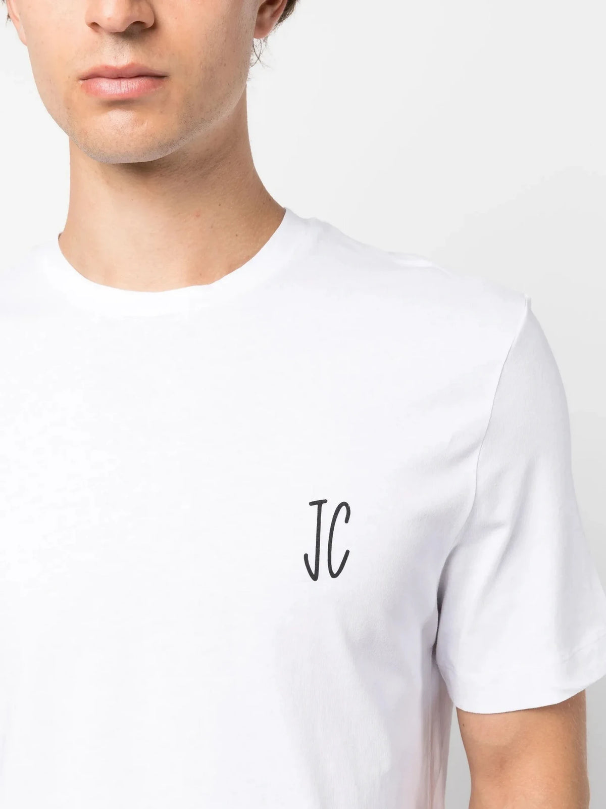 Logo-Print White T-Shirt