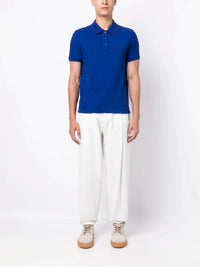 Logo-Embroidered Yellow Polo