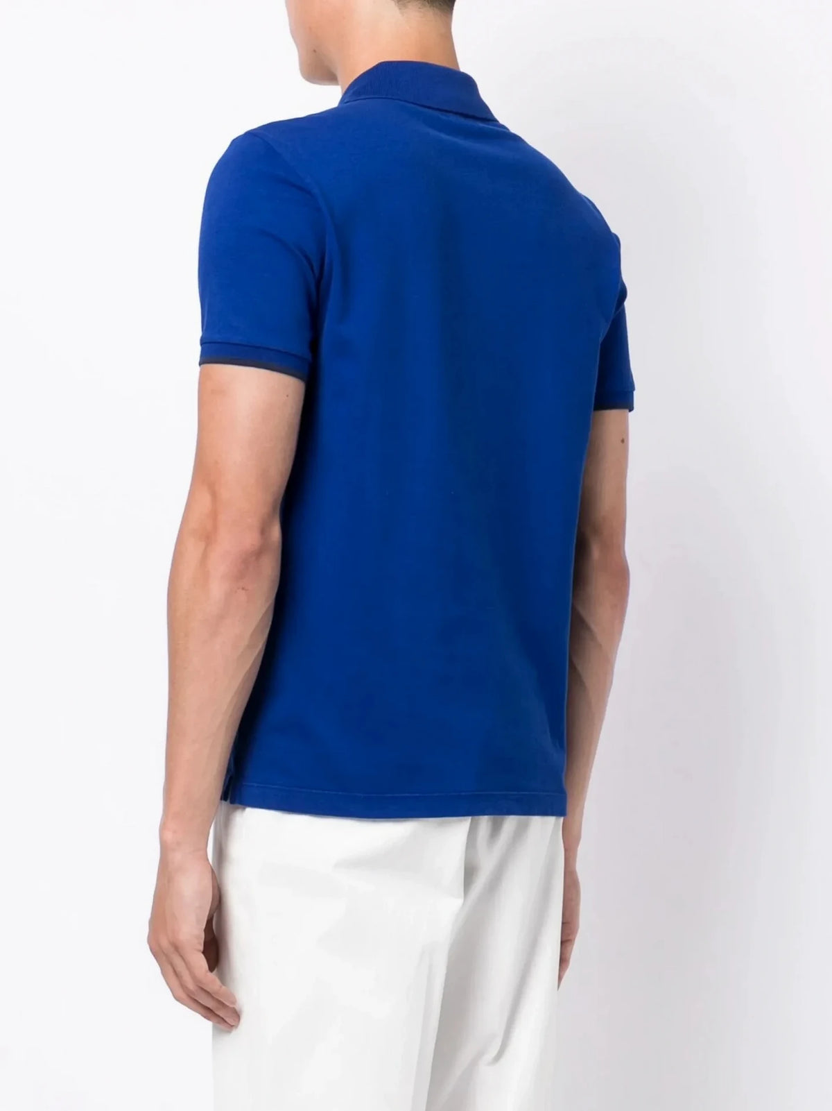 Logo-Embroidered Yellow Polo