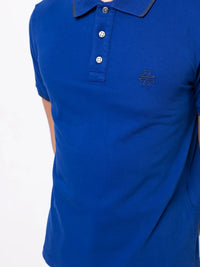 Logo-Embroidered Yellow Polo