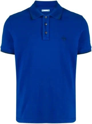 Logo-Embroidered Yellow Polo