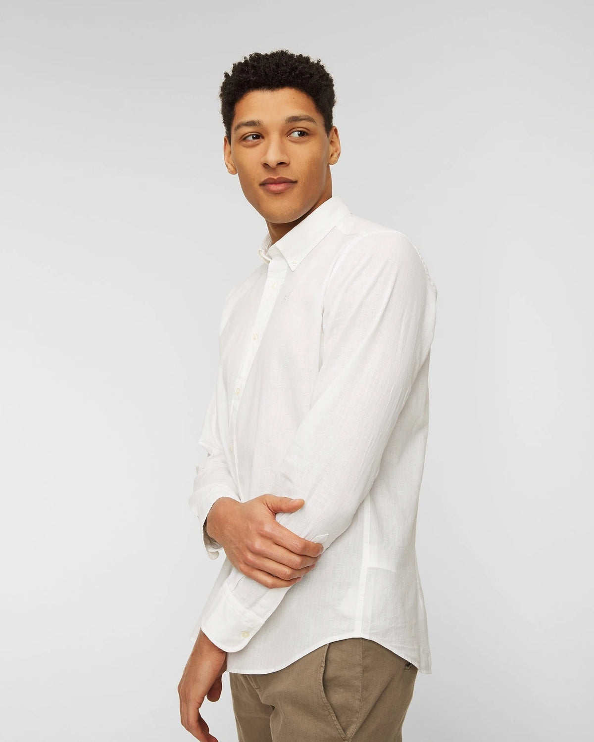 Slim Fit White Shirt