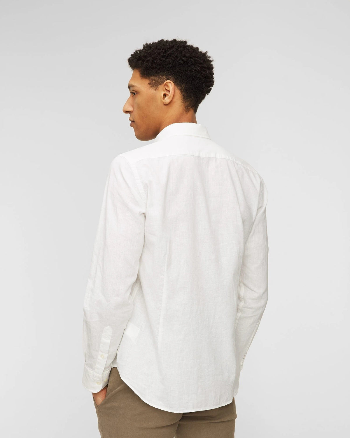 Slim Fit White Shirt