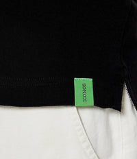 Piquet Stretch Black Polo