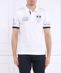 Piquet Stretch White Polo