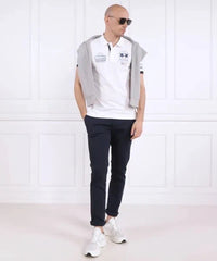 Piquet Stretch White Polo