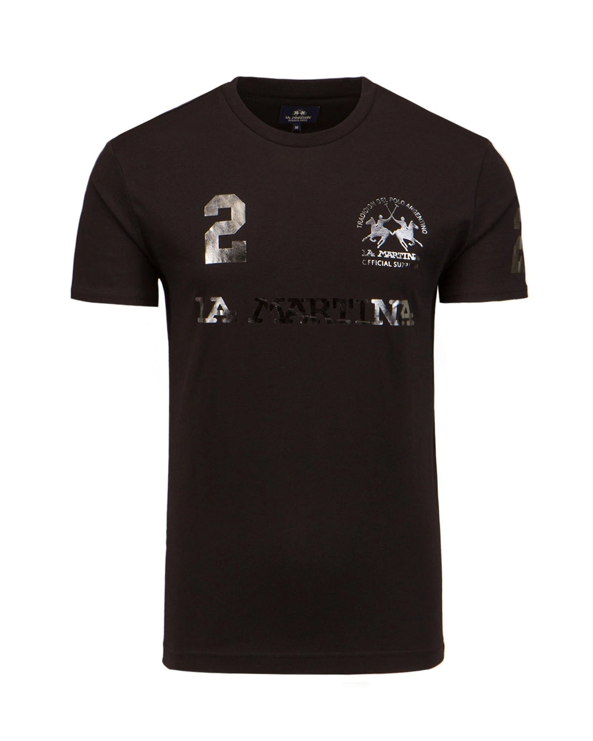 La Martina Reichard Black T-Shirt