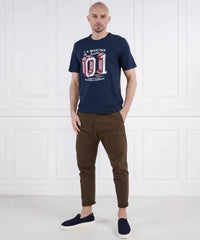 Regular Fit Navy Blue T-Shirt
