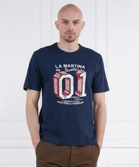 Regular Fit Navy Blue T-Shirt