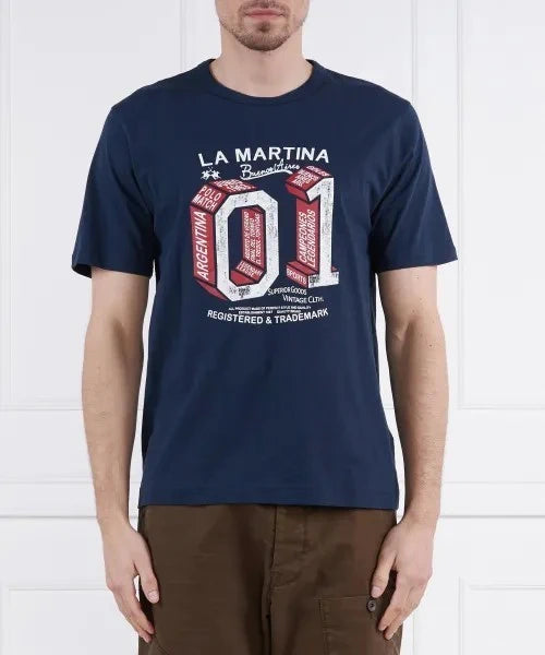 Regular Fit Navy Blue T-Shirt