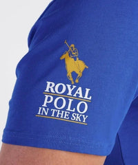 Regular Fit Blue T-Shirt