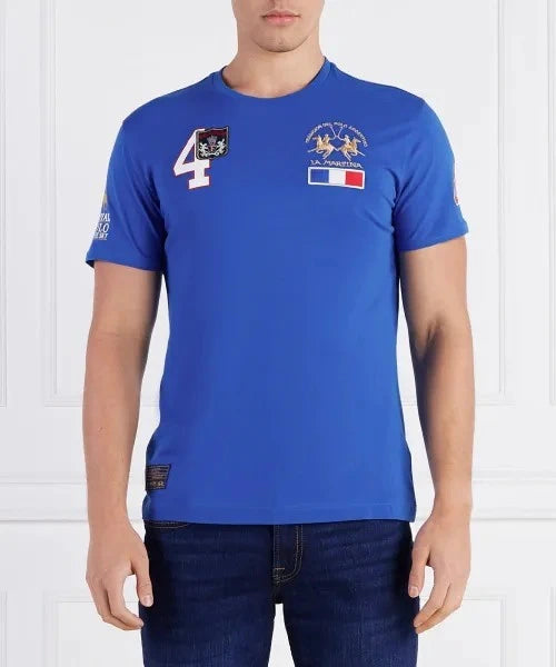 Regular Fit Blue T-Shirt