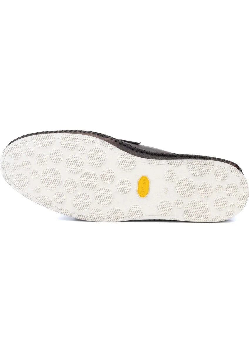 Genuine Leather Brown Loafers