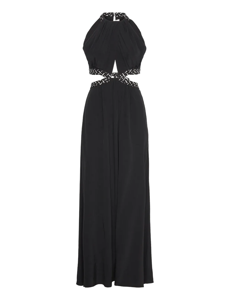 Elizabeth Black Maxi Dress