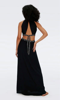 Elizabeth Black Maxi Dress