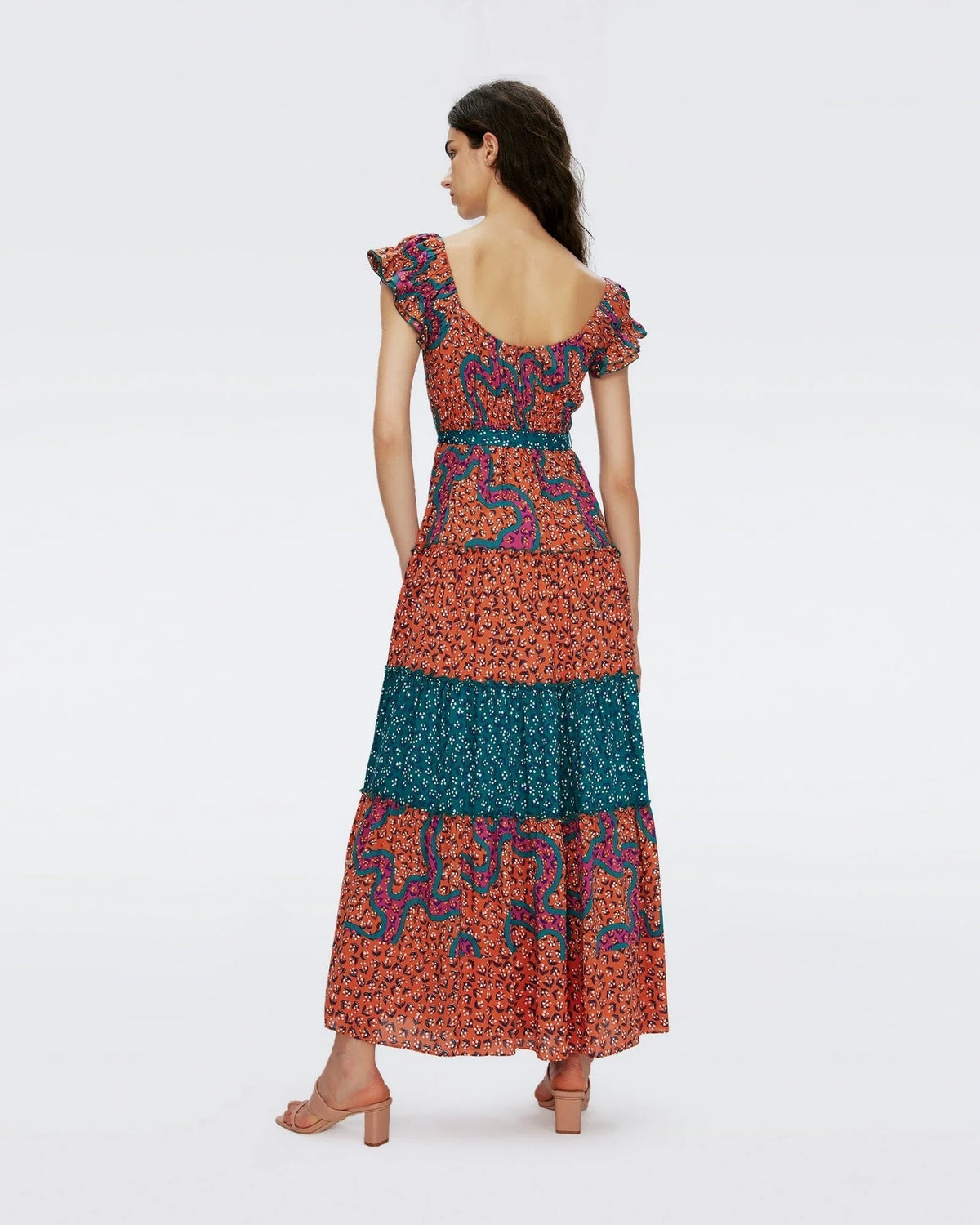 Alejandro Multicolour Maxi Dress