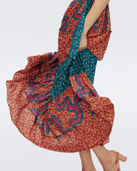 Alejandro Multicolour Maxi Dress