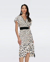 Violla Multicolour Wrap Dress