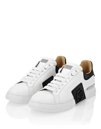 Phantom Kick$ White Lo-Top Sneakers