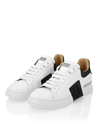 Phantom Kick$ White Lo-Top Sneakers
