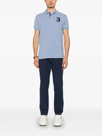 Mid-Rise Slim-Fit Navy Chinos
