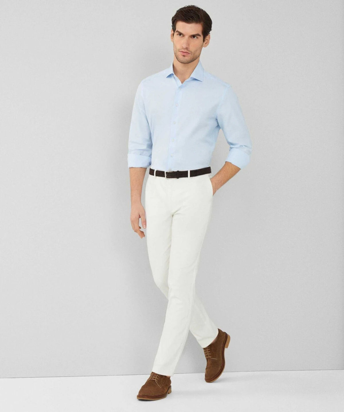Essential Stretch White Shirt