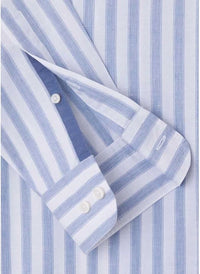 Mel Bold Stripe Blue/White Shirt