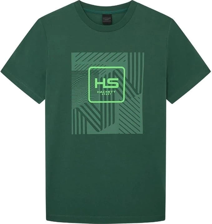 HS Graphic Green/Grey Tee