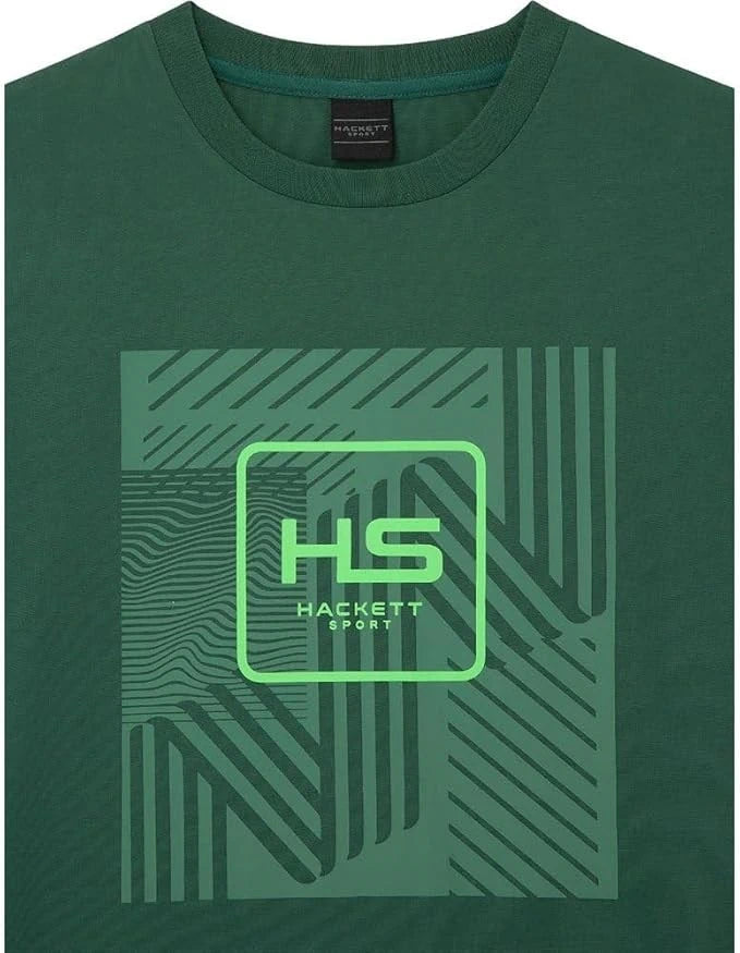 HS Graphic Green/Grey Tee