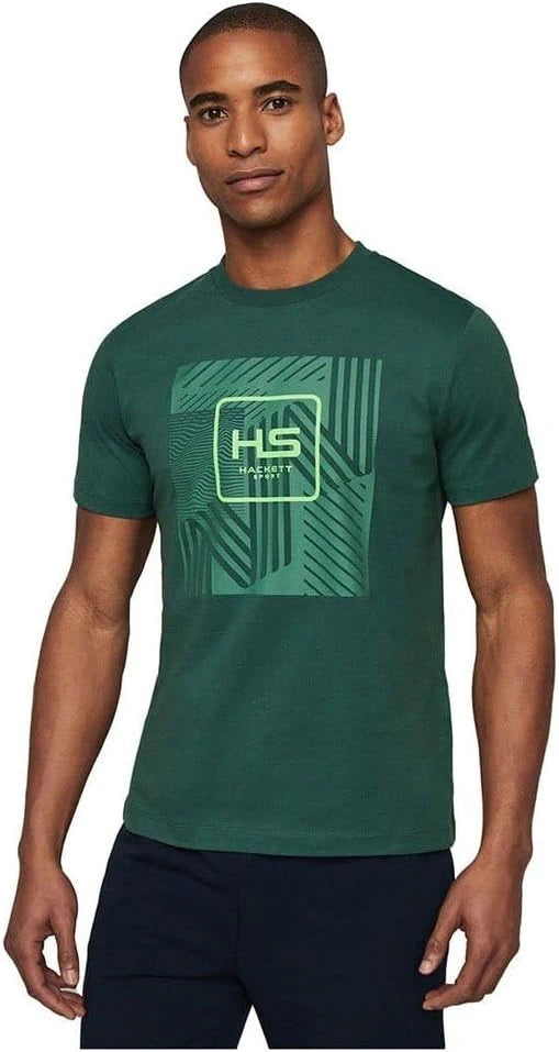 HS Graphic Green/Grey Tee